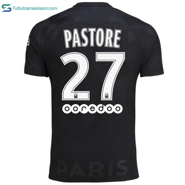 Camiseta Paris Saint Germain 3ª Pastore 2017/18